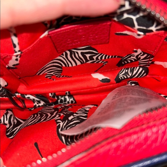 Navy Blue, Red, and White Heart Kids bag - Picture 2 of 4